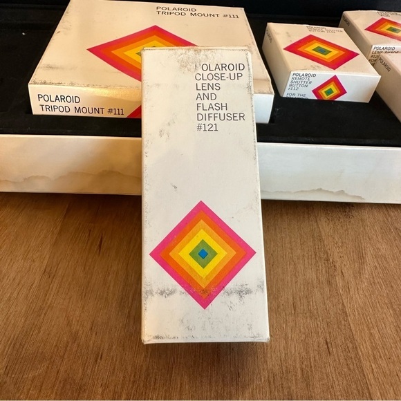 Vintage Polaroid SX-70 Land Camera Full Accessory Kit In Box Great  Condition - Picture 9 of 14